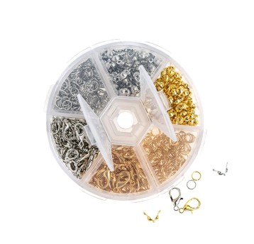 ZESTAW PÓŁFABRYKATÓW DO BIŻUTERII 500 SREBR.3349