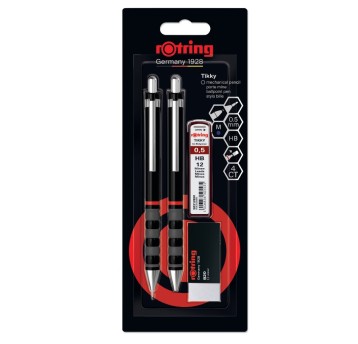 ZESTAW TIKKY OŁÓWEK/DŁUGOPIS/GUMKA/GRAFITY 2221255