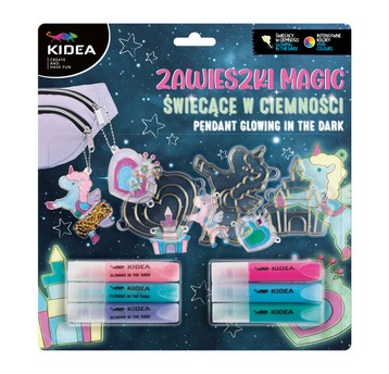 ZESTAW ZAWIESZEK MAGIC ŚWIECĄCYCH W CIEMNOŚCI 0361