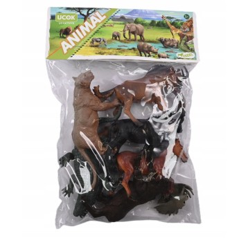 ZESTAW ZWIERZĄT DZIKICH (60/120) 0010