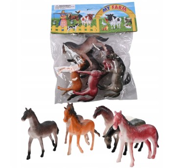 ZESTAW ZWIERZĄT KONIE (72/144) 9663