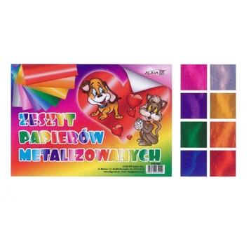 ZESZTY PAPIERÓW METALIZOWANYCH 2900 A'10