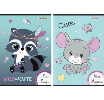 ZESZYT A4/32K LINIA PODW KOLOR BAMBINO MIX DZ A'15