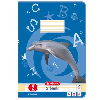 ZESZYT A4/32K LINIATURA DELFIN 3579 A'5