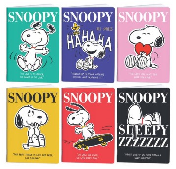 Zeszyt A4/40k kratka Snoopy, Mar Mar 5626 A'10