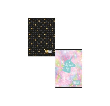 ZESZYT A4/60K KRATA LAMINOWANY MIX 5250