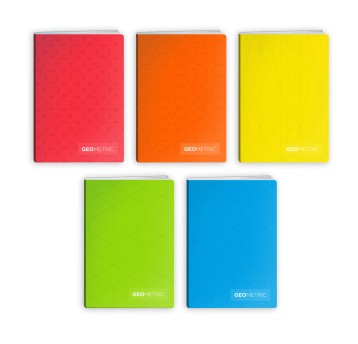 Zeszyt A4/80K LINIA okł.miękka GEOMETRIC A`10