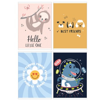 ZESZYT A5/16K 3-LINIE KOLOROWE GIMBOO A"20 6948