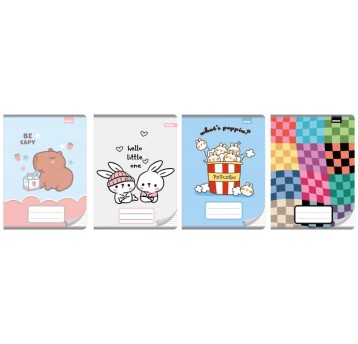 ZESZYT A5/16K KOLOR 3 LINIE NO NAME DZIEW 6730