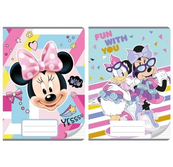 ZESZYT A5/16K KOLOROWE 3 LINIE MINNIE 1010 A'20