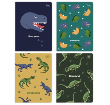 ZESZYT A5/16K KRATA DINOZAURS 6690 A'20