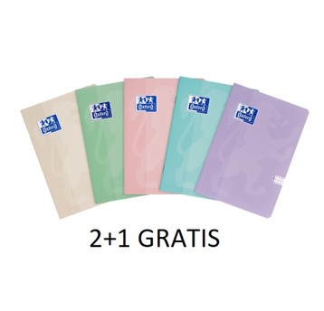 ZESZYT A5/16K KRATA OXF TOUCH PASTEL (2+1) 8856