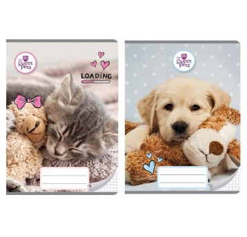 ZESZYT A5/16K KRATA THE SWEET PETS 2550 A'20