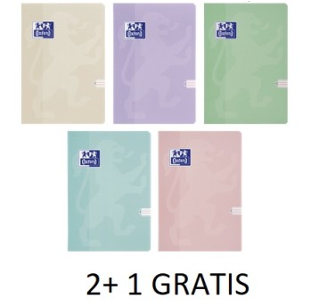 ZESZYT A5/16K LINIA KOLOR OXF PASTEL (2+1) 8931