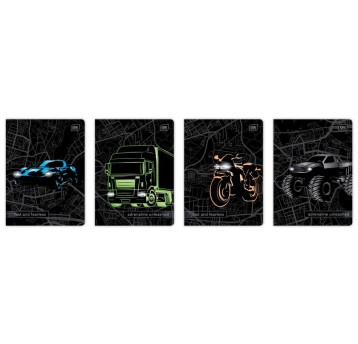 Zeszyt A5 32# M 70g UV Cars