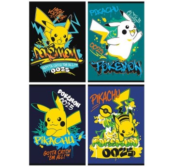 ZESZYT A5/32K KRATA LAMINOWANY POKEMON 1217 A'15