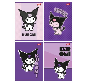 Zeszyt A5 32k kratka lamin Kuromi lakier 4035 A'15