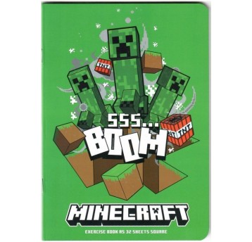ZESZYT A5/32K KRATKA MINECRAFT 3856 A'10