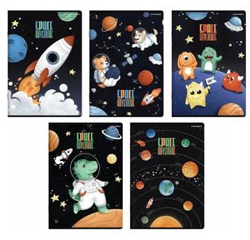 ZESZYT A5/32K LINIA PODWÓJNA SPACE 400182346 A'10