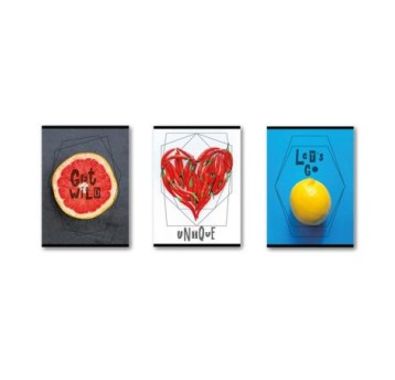 ZESZYT A5/60 KRATA FRUITS IN SHAPES 0832