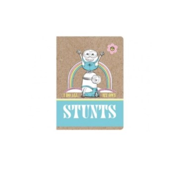 ZESZYT A5/60 KRATKA MINIONKI KRAFT LINNER 4270