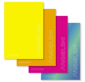 ZESZYT A5/60 LINIA ASTRAPAP ANGIELSKI PP FLUO 5605