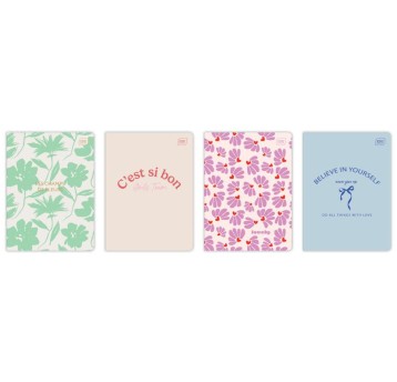 Zeszyt A5 60 = M 70g UV Girls mix