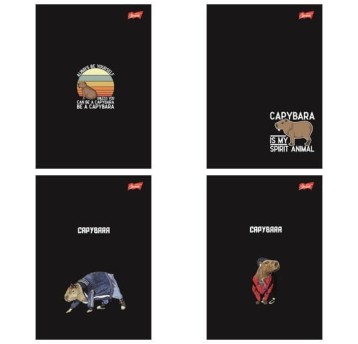 Zeszyt A5 60k krata laminowany CAPYBARA 5423 A'10