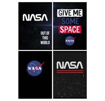 ZESZYT A5/60K KRATA LAMINOWANY NASA 0841