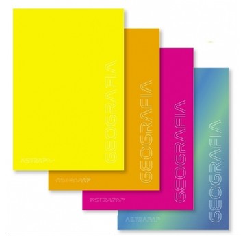 ZESZYT A5/60k KRATKA ASTRAPAP GEOGRAFIA FLUO 5582