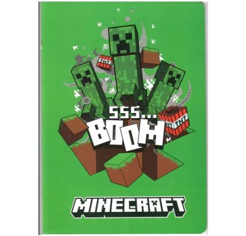 ZESZYT DO NAUKI PISANIA A4/32 MINECRAFT 3863 A'10