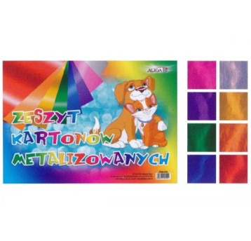 Zeszyt Kartonów metalizowanych