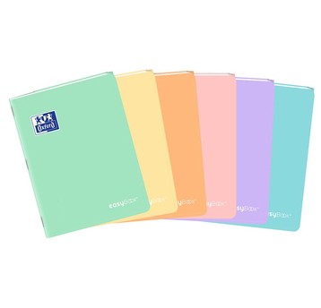 ZESZYT OXF EASYBOOK PASTEL A5/60K KRATKA 400161235