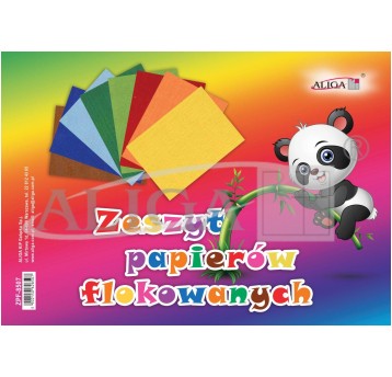 Zeszyt pap.flokowanych ZPF-8507 (B5). 17x25cm A'10