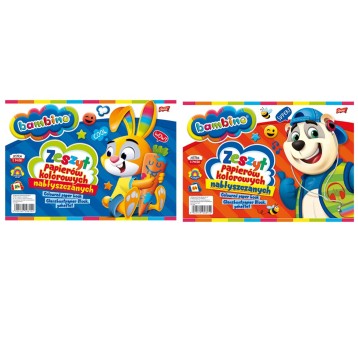 ZESZYT PAP. KOLOROWYCH A4/10K BAMBINO A'25 1802