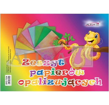 ZESZYT PAPIERÓW OPALIZUJĄCYCH ZPO-7224 B5 7224