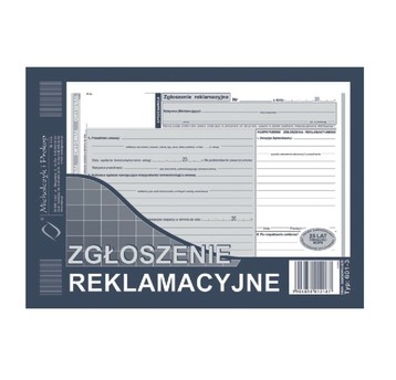 ZGŁOSZENIE REKLAMACJI A5