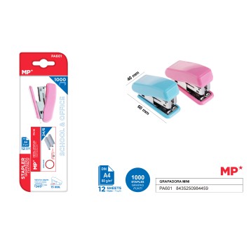 ZSZYWACZ MINI 24/6 + ZSZYWKI MP PA601 4459