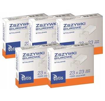 ZSZYWKI BIUR. STAL. 23/23 240KART. GZ103-A 1000SZT