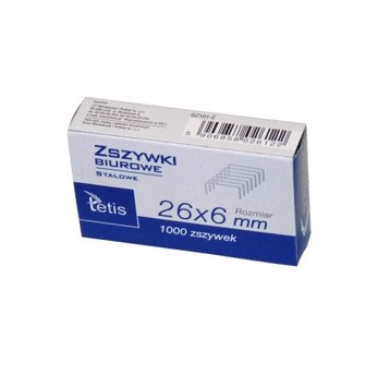 ZSZYWKI BIUROWE 26/6 (1000) A"10 GZ101-C