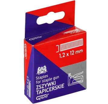 Zszywki do zszywacza tapicerskiego/takera 1,2x12