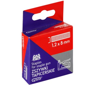 Zszywki do zszywacza tapicerskiego/takera 1,2x8 G