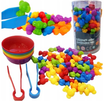 ZWIERZĄTKA ROZPOZNAWANIE KOLORÓW I KSZTAŁTÓW 6078