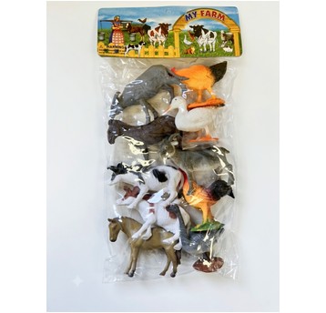 ZWIERZĄTKA WIEJSKIE POLYBAG 22X38CM 1678