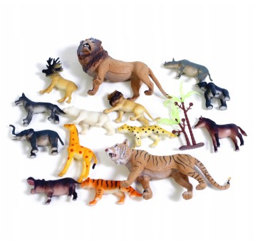 ZWIERZĘTA DZIKIE W WORKU D34493 3534