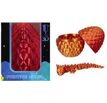 ZWIERZĘTA JASZCZURKA W JAJU 5X6X5 MC PUD480 7494